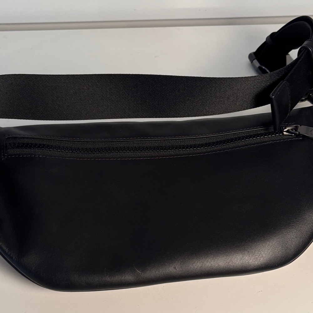 Coach Racer Belt Bag in Signature Canvas and Leather - Picture 7 of 9